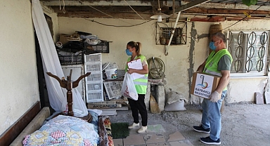 Bayraklı Belediyesinden ailelere kış desteği!