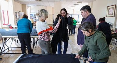 Bucalı kadınlardan afet bölgesine destek