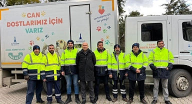 Büyükşehir depremden etkilenen hayvanları unutmadı