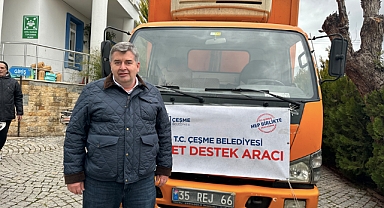 Çeşme’den deprem bölgesine yardım seferberliği