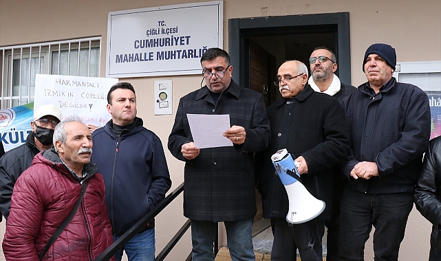 Cumhuriyet Mahallesi sakinleri, çöp tesisinin kapatılmasını istedi