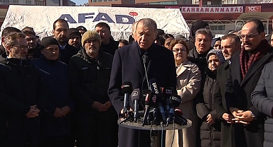 Erdoğan deprem bölgesinde