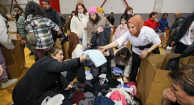 Gaziemir’den depremzedelere büyük destek