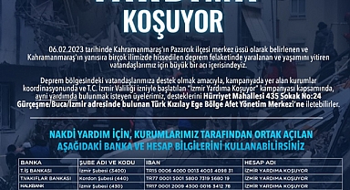 İzmir Yardıma Koşuyor!