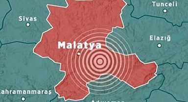 Malatya'da 4,7 büyüklüğünde deprem
