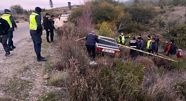 Muğla'da otomobilin devrilmesi sonucu sürücü hayatını kaybetti