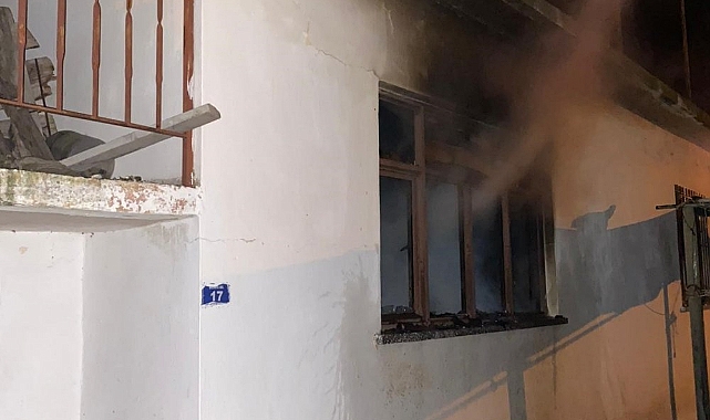 Muğla'da tek katlı evde çıkan yangında bir kişi öldü
