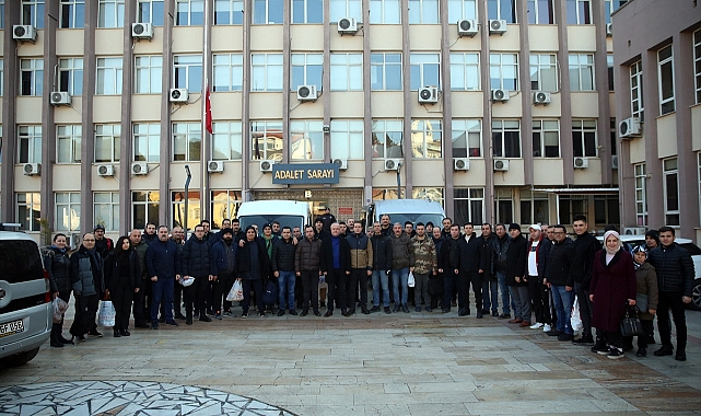 Savcı ve adli personel, deprem bölgesinde görevlendirildi