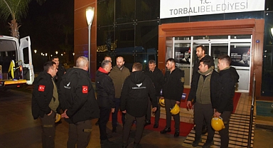 Torbalı’dan deprem bölgesine bir ekip daha