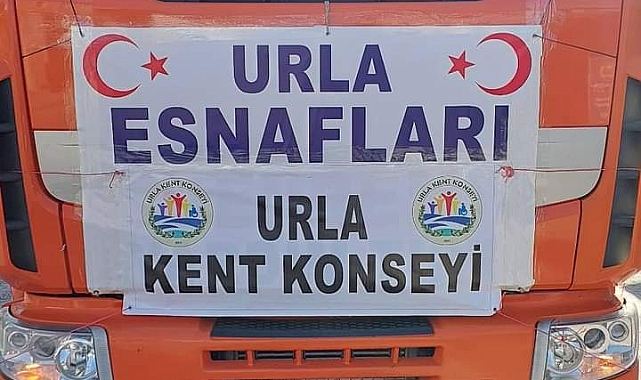 Urla Kent Konseyi TIR'I yola çıktı