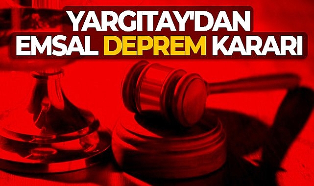 Yargıtay'dan emsal karar