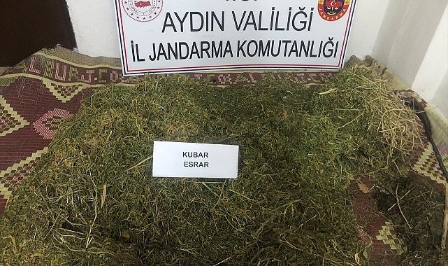 Aydın’da bahçesinde uyuşturucu bulunan kişi tutuklandı