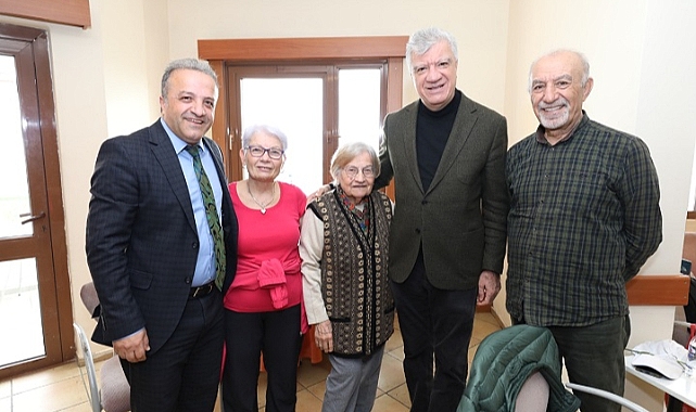 Başkan Engin’den Bilge Çınarlara Ziyaret