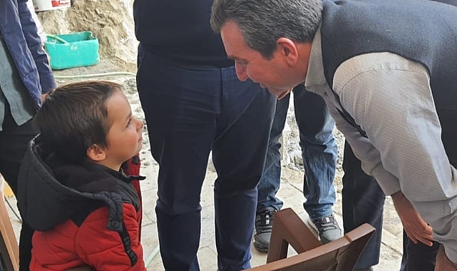Başkan Koştu, deprem bölgesinde