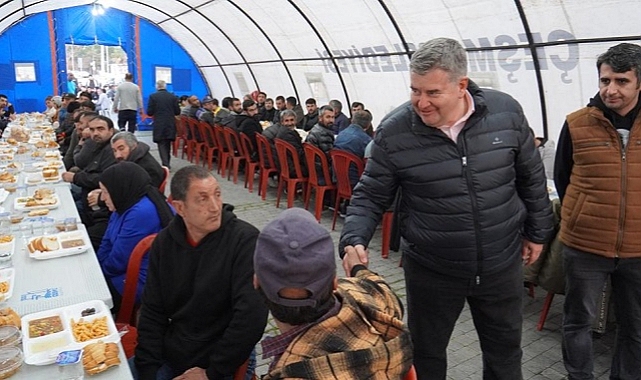 Başkan Oran iftar sonrasında vatandaşlarla bir araya geliyor