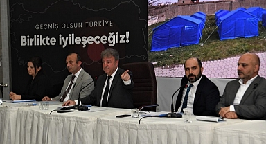 Bornova Belediyesi 40 bin kişilik çadır kuruyor