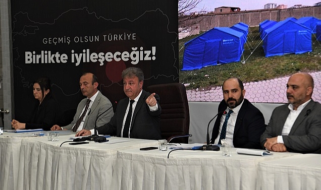 Bornova Belediyesi 40 bin kişilik çadır kuruyor