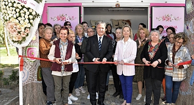 Bornova’da üretici kadınlara destek