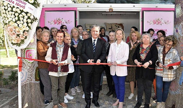 Bornova’da üretici kadınlara destek