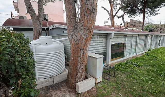 Buca’da yağmur suyu hasadı başladı