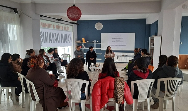 Çiğli’de Kadın ve Sağlık Atölyesi Eğitimleri devam ediyor