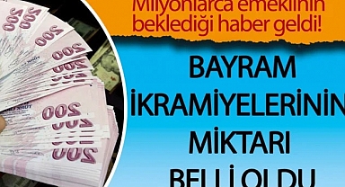 Emeklinin bayram ikramiyesi belli oldu
