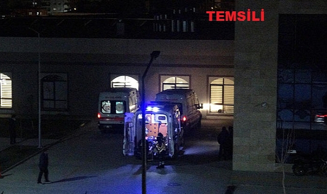 Eşi tarafından vurulan kadın hastaneye kaldırıldı