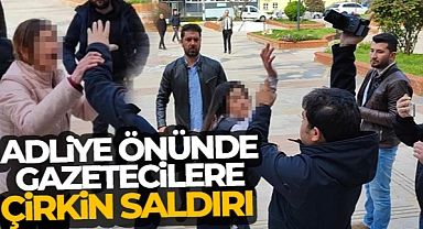 Gazetecilere çirkin saldırı