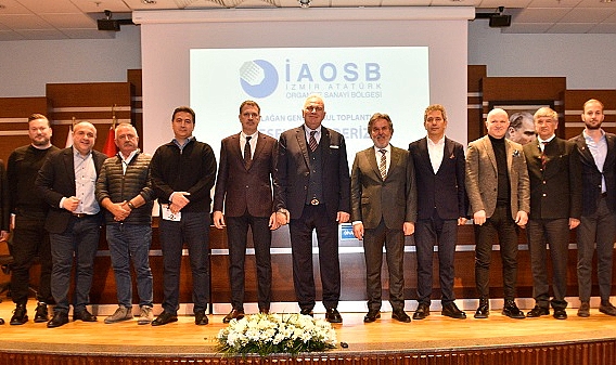 İAOSB’nin yeni başkanı Cenk Karace oldu
