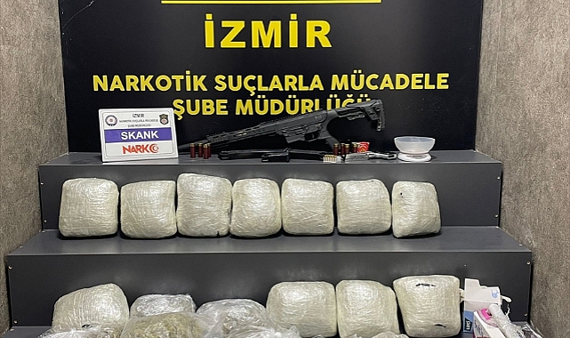 İzmir'de uyuşturucu operasyonunda 7 zanlı tutuklandı