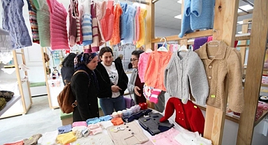‘Kadının Emek Dünyası’ stantları yenilendi