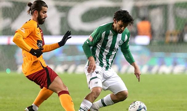Konyaspor, sahasında Galatasaray'ı 2-1 mağlup etti