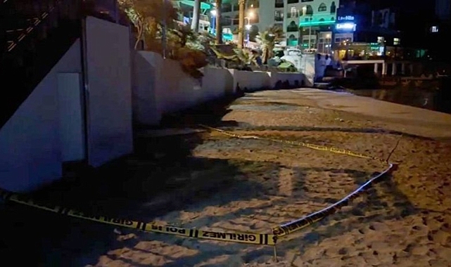 Kuşadası'nda bir kişi sahilde tabancayla öldürüldü
