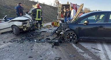 Kütahya'da trafik kazasında 1 kişi öldü, 3 kişi yaralandı