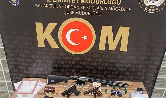 Manisa'da suç örgütü operasyonunda yakalanan 6 şüpheliye tutuklama