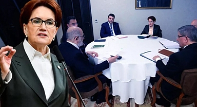 Meral Akşener Masayı Dağıttı