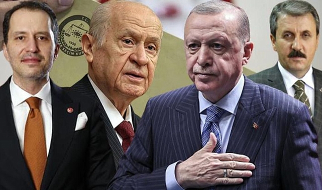 YSK'ya sunulan Cumhur İttifakı protokolü