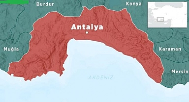 Antalya'da 4,1 büyüklüğünde deprem