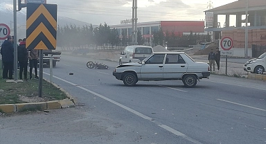 Baba ile oğlunu kaza ayırdı