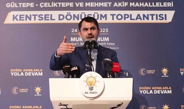 Bakan Kurum'un hedefinde yine CHP'li belediyeler