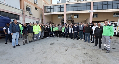 Başkan Engin, Belediye Personelinin Bayramını Kutladı