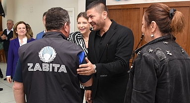 Başkan Fatih Gürbüz Mesai Arkadaşları İle Bayramlaştı