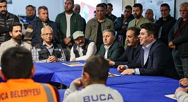 Başkan Kılıç, belediye personeli ile bayramlaştı