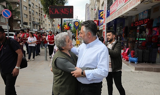 Başkan Sandal, sahaya indi