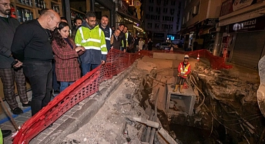 Başkan Soyer Kemeraltı’ndaki çalışmaları inceledi