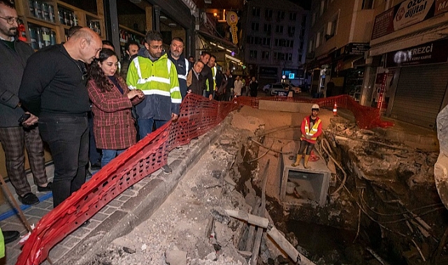 Başkan Soyer Kemeraltı’ndaki çalışmaları inceledi