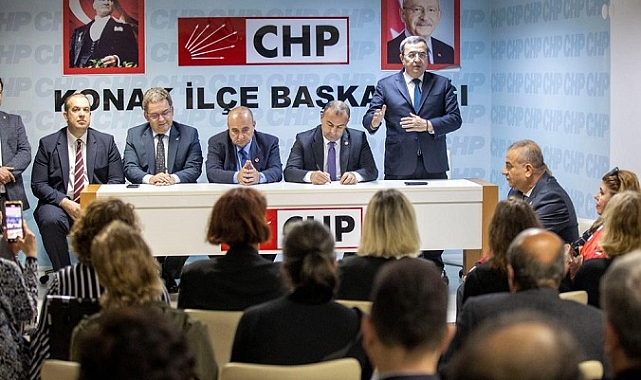Batur’dan CHP Konak ilçe örgütüne seçim mesajı