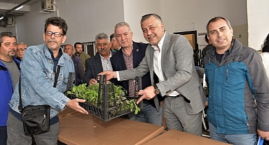 Bornova’da vatandaşa 400 bin fide