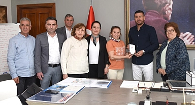 ‘Bosna Hersek Foça’ Başkan Gürbüz’ü Ziyaret Etti
