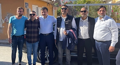 Dağ İzmir'deki Roman mahallelerini ziyaret etti
